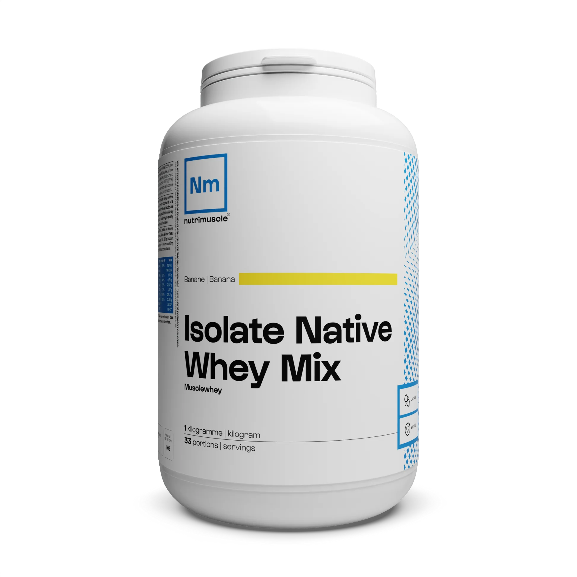 Isolate Native Whey Mix - Musclewhey 1 kg