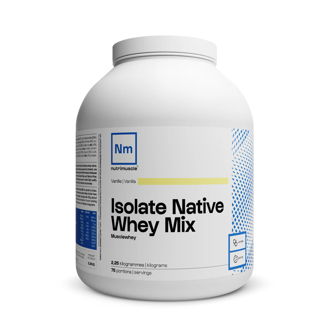 Isolate Native Whey Mix - Musclewhey 1 kg