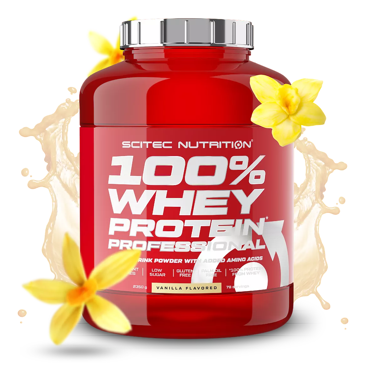 100% WHEY PROTEINE 2350g