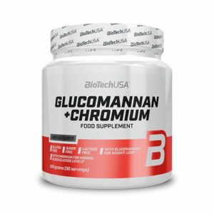 GLUCOMANNAN+CHROMIUM 225 groms (30 servings) - Biotech