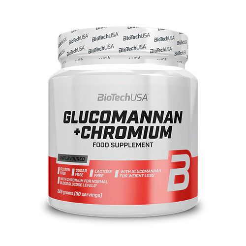 GLUCOMANNAN+CHROMIUM 225 groms (30 servings) - Biotech