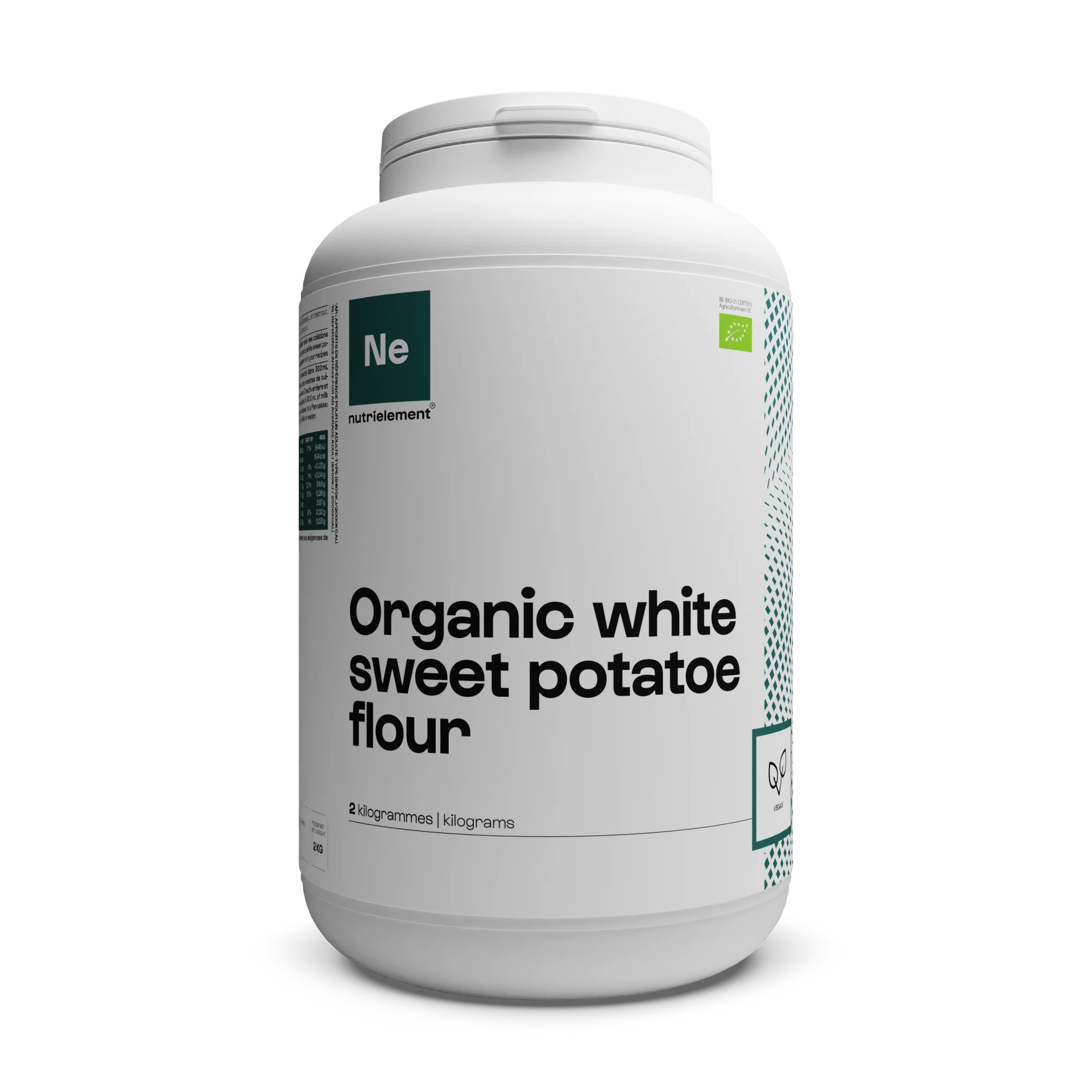 Farine de patate douce blanche biologique